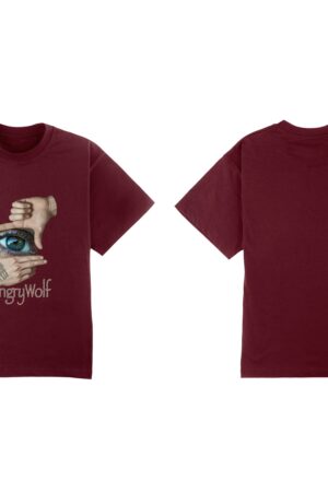 Camiseta Burdeos-Oversize
