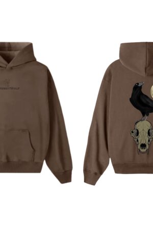 Sudadera Marrón-Oversize